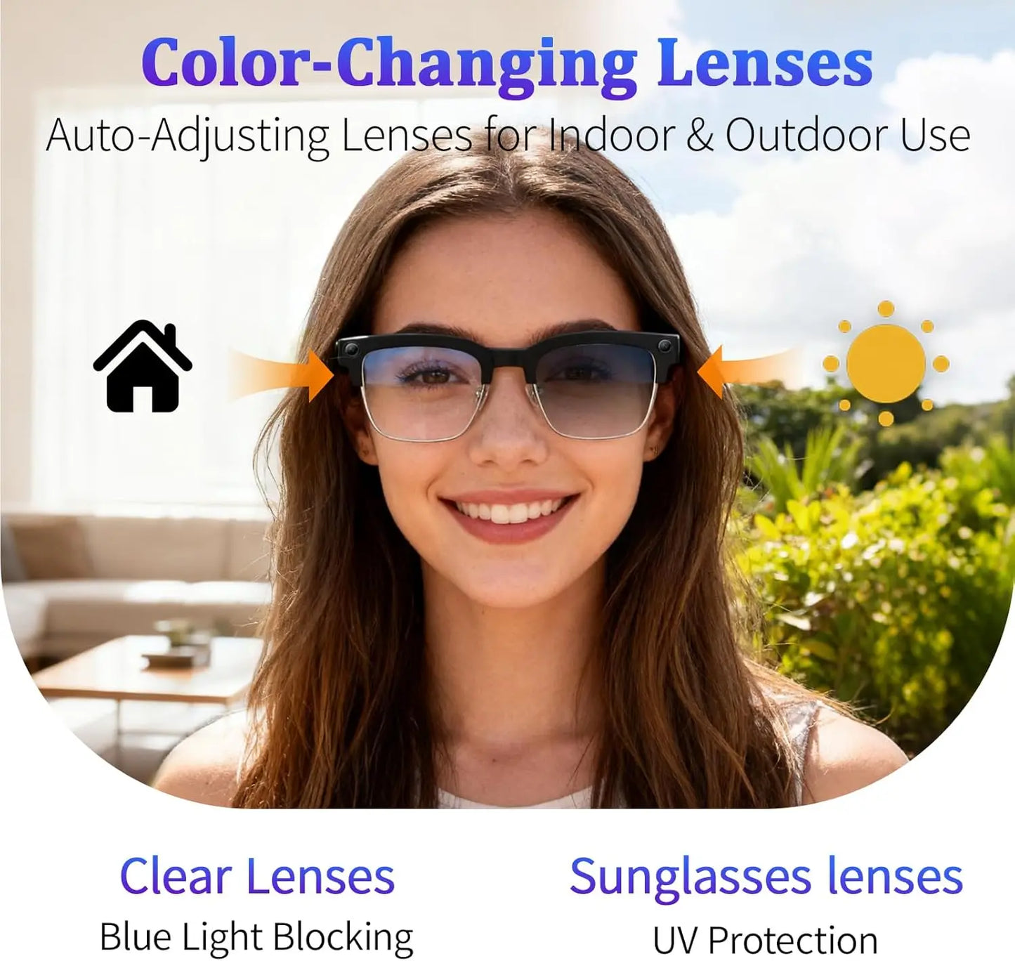 SmartCam Vision Bluetooth Photo Glasses