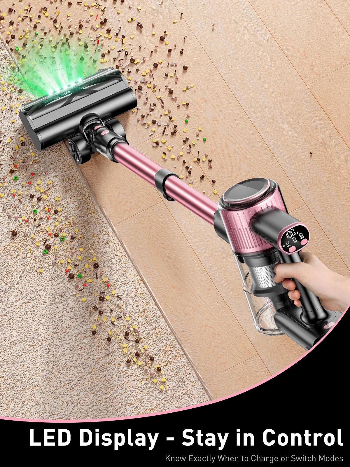 QuickClean PowerStick Cordless Vacuum Home Pro