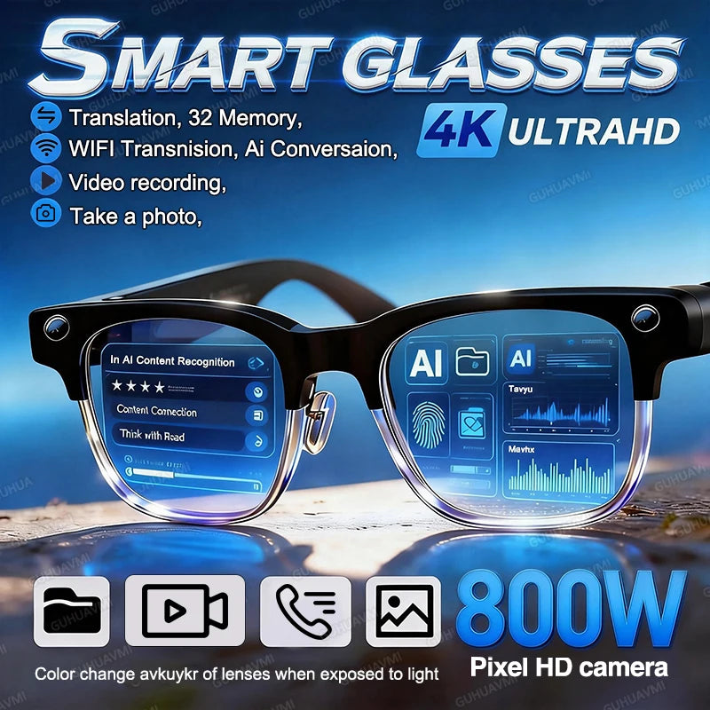 SmartCam Vision Bluetooth Photo Glasses